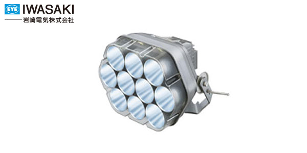 定期入れの 岩崎電気 施設照明LED投光器 レディオック フラッド ブリッツ 80Wタイプ 中角タイプ 電球色 ダークグレイE0822LW SA1  2.4 DG